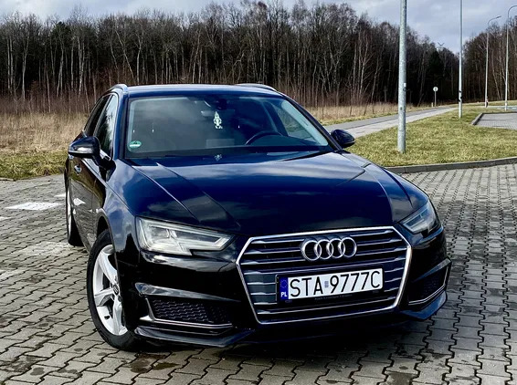 audi a4 Audi A4 cena 86977 przebieg: 188895, rok produkcji 2019 z Myślenice